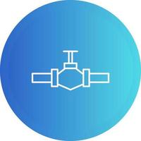 icône de vecteur de soupape
