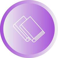 icône de vecteur de livres