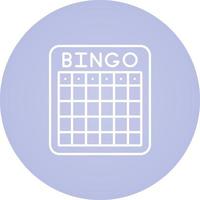 icône de vecteur de bingo