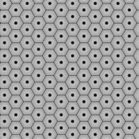 modèle sans couture avec texture hexagonale vecteur