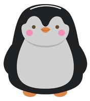 pingouin kawaii animal vecteur
