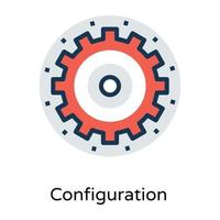 concepts de configuration à la mode vecteur