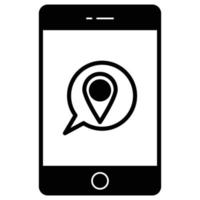 GPS mobile qui peut facilement éditer ou modifier vecteur