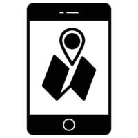 GPS mobile qui peut facilement éditer ou modifier vecteur