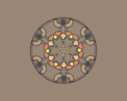 mandala coloré. illustration vectorielle. islam, arabe, indien, turc, pakistanais, chinois, vecteur