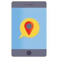 GPS mobile qui peut facilement éditer ou modifier vecteur