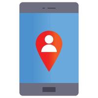 GPS mobile qui peut facilement éditer ou modifier vecteur