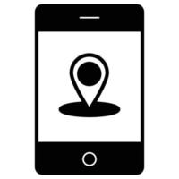 GPS mobile qui peut facilement éditer ou modifier vecteur