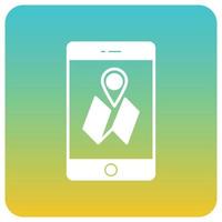 GPS mobile qui peut facilement éditer ou modifier vecteur