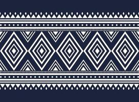 fond de motif oriental ethnique géométrique. conception de modèle dans le style bohème. conception pour la texture, l'emballage, les vêtements, le batik, le tissu, le papier peint et l'arrière-plan. motif de broderie. vecteur