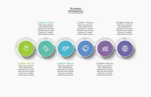 modèle d'infographie de présentation entreprise vecteur