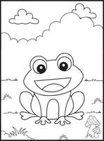 coloriages de reptiles vecteur