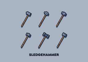 Vecteur de Sledgehammer gratuit