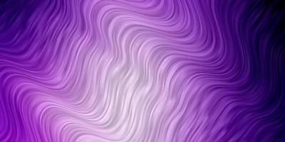 fond de vecteur violet clair avec des lignes courbes.