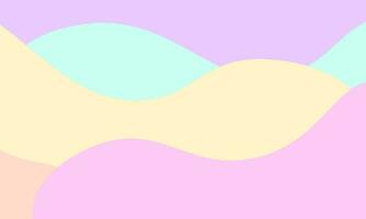 montagne de fond abstrait avec des couleurs pastel. conception de modèle pour bannière, carte, médias sociaux vecteur