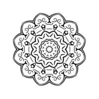 conception de mandala luxe mandala fond vecteur vintage motif abstrait conception florale