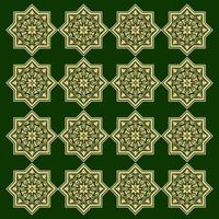 motif de fond d'ornement de mandala luxueux style arabe islamique arabe oriental.mandala décoratif pour impression couverture brochure dépliant bannière vecteur