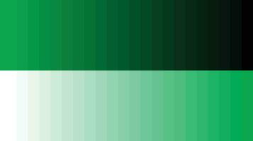 palette de couleurs vert vecteur