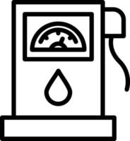 conception d'icône de vecteur de carburant