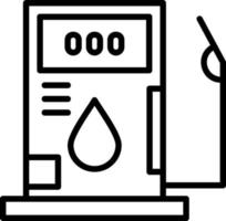 conception d'icône de vecteur de carburant