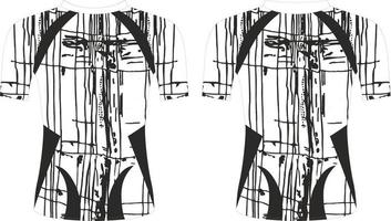 conception de protection contre les éruptions cutanées de compression, conception de modèle vue avant arrière vecteur