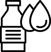 conception d'icône de vecteur d'hydratation