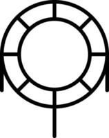 conception d'icône de vecteur de trampoline