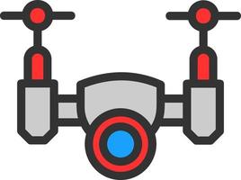 conception d'icône de vecteur de drone