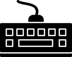 conception d'icône de vecteur de clavier