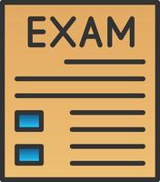 conception d'icône de vecteur d'examen