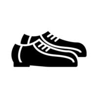 modèle vectoriel de conception d'icône de chaussures de bowling