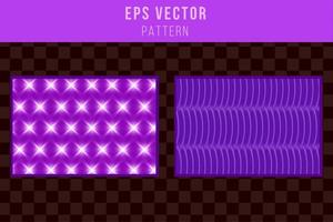 ensemble de modèle d'effet de demi-teinte avec fond de motif coloré radial, illustration vectorielle eps 10 vecteur