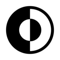 ligne d'icône de mode inverse isolée sur fond blanc. icône noire plate mince sur le style de contour moderne. symbole linéaire et trait modifiable. illustration vectorielle de trait parfait simple et pixel. vecteur