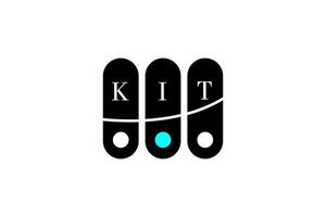 kit lettre et création de logo alphabet vecteur