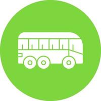 conception d'icône de vecteur de transport public