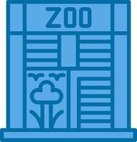 conception d'icône de vecteur de zoo