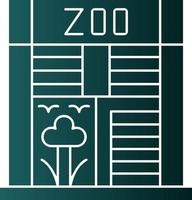 conception d'icône de vecteur de zoo