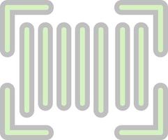 conception d'icône de vecteur de code à barres