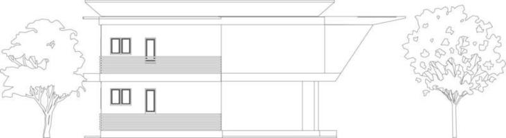 3d illustration du projet de construction vecteur