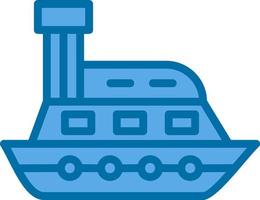 conception d'icône de vecteur de navire