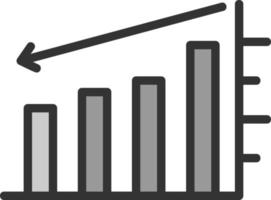 conception d'icône vectorielle graphique à secteurs vecteur