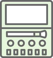 conception d'icône de vecteur de kit de maquillage