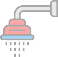 conception d'icône de vecteur de pommeau de douche