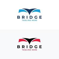 pont logo icône vecteur isolé