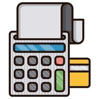 commander l'icône de paiement, adaptée à un large éventail de projets créatifs numériques. heureux de créer. vecteur