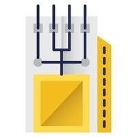 icône de module, adaptée à un large éventail de projets créatifs numériques. heureux de créer. vecteur