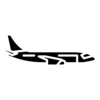icône d'avion, adaptée à un large éventail de projets créatifs numériques. heureux de créer. vecteur