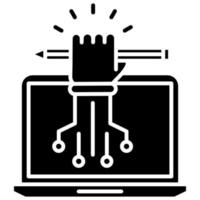 icône de la connaissance, adaptée à un large éventail de projets créatifs numériques. heureux de créer. vecteur