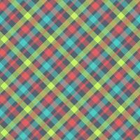 modèle vectoriel continu multicolore tartan