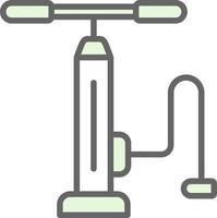 conception d'icône de vecteur de pompe à air